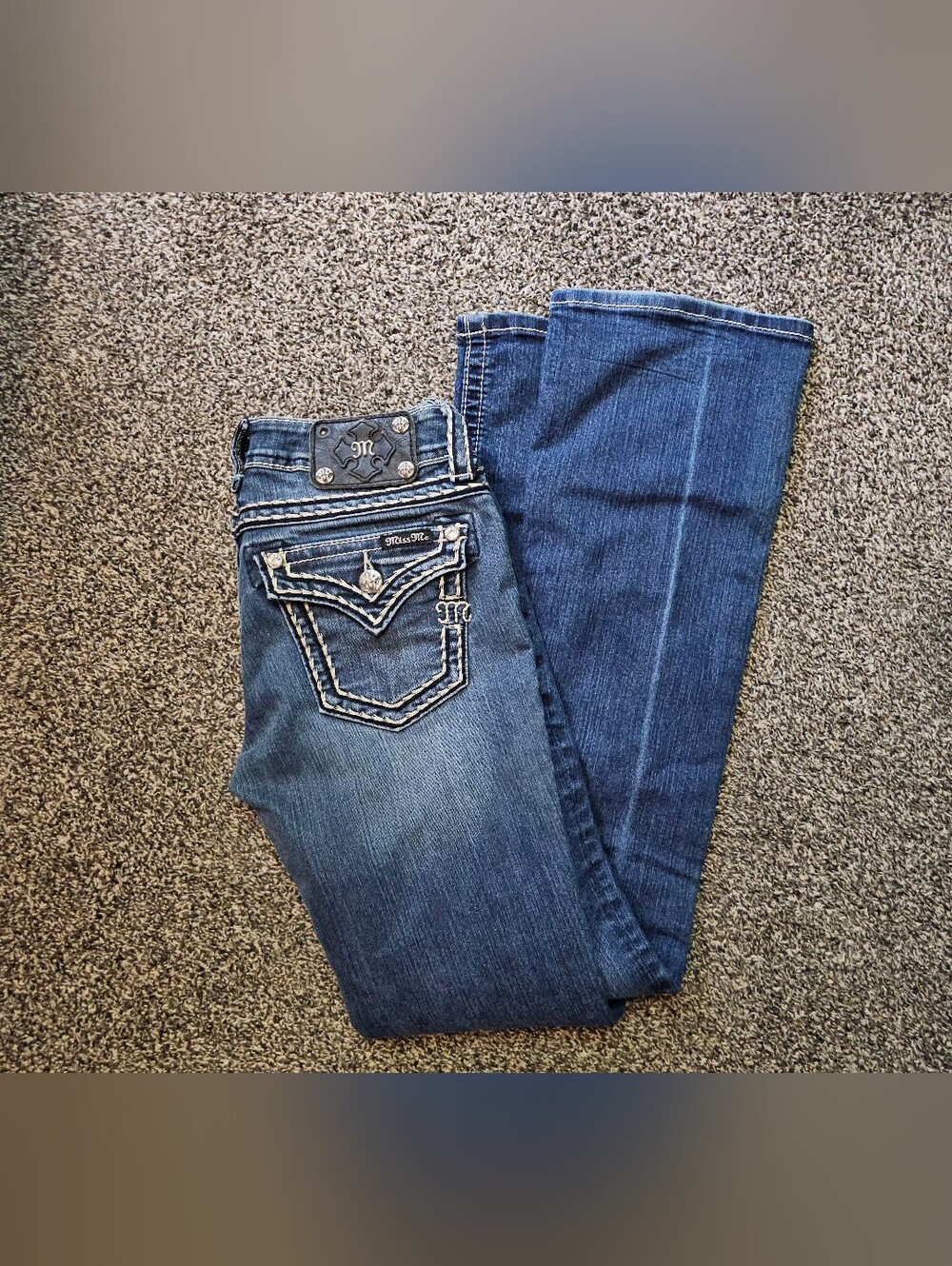 Y2k Miss Me Boot Cut Jeans Size 27